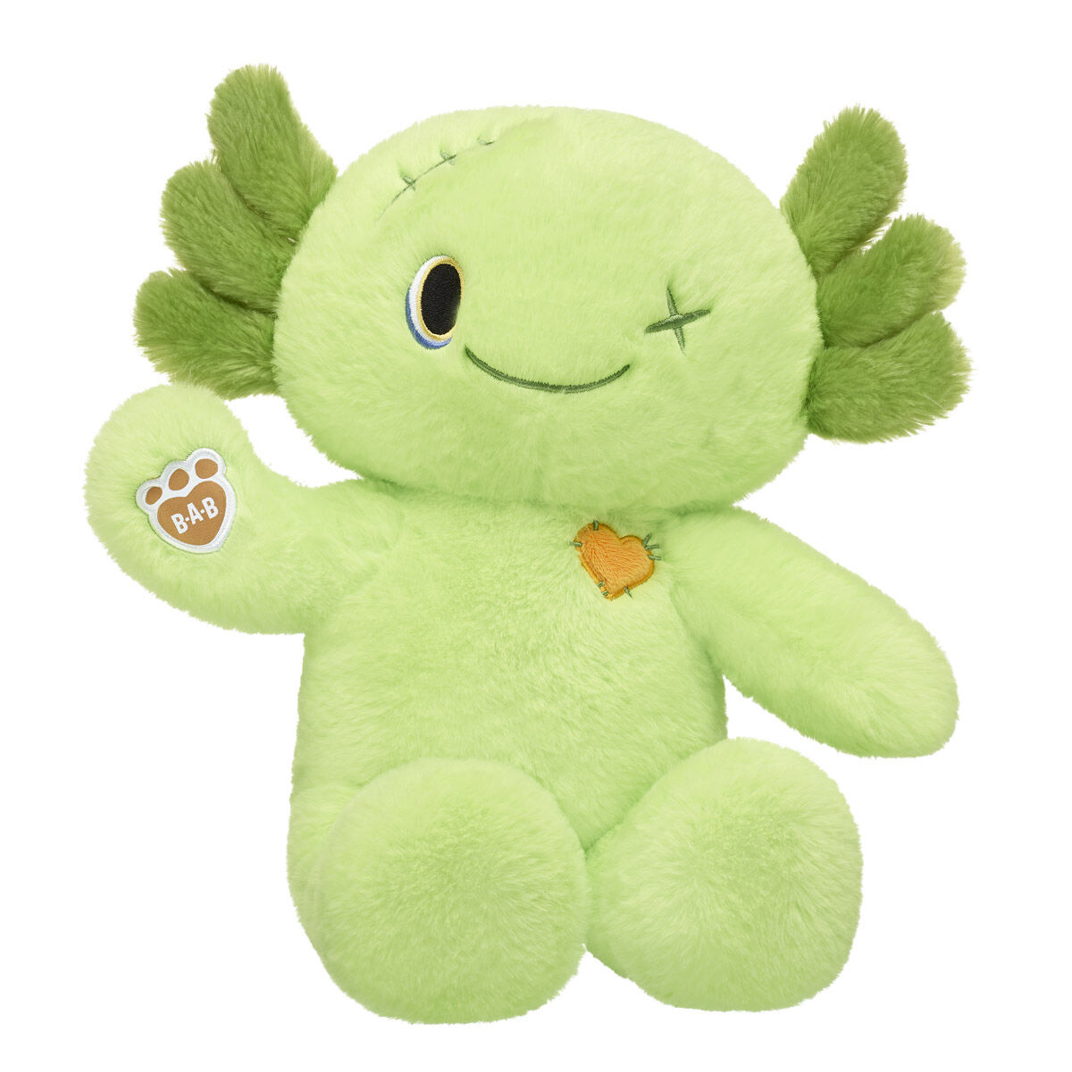 Zombie Axolotl Stuffed Animal | Build-A-Bear®