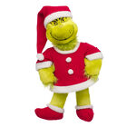 Grinch Santa suit plush gift set by Build-A-Bear
