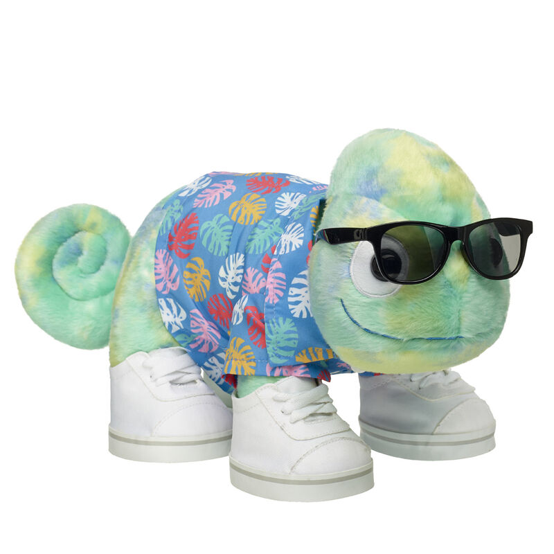TieDye Chameleon Stuffed Animal Gift Set