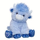 Blueberry Highland Cow Stuffed Animal plush by Build-A-Bear
