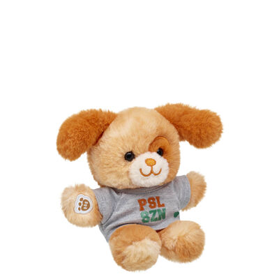 Build-A-Bear Mini Beans® Autumn Puppy Stuffed Animal with PSL SZN T-Shirt