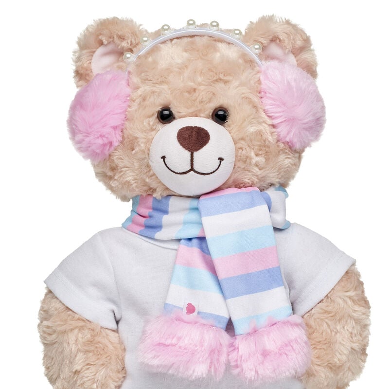 Pearl Earmuffs & Scarf Set | Build-A-Bear