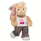 Pawlette Bunny Plush Cherry Cami Gift Set by Build-A-Bear