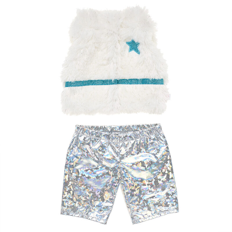 Honey Girls Fur Vest and Legging Set