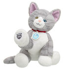 Promise Pets™ Grey ‘n’ White Kitty Stuffed Animal