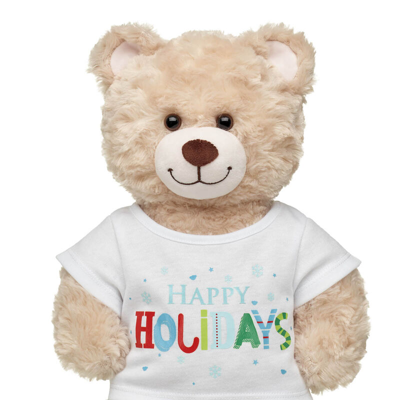 Happy Holidays T-Shirt for Stuffed Animals - Build-A-Bear Workshop&reg;