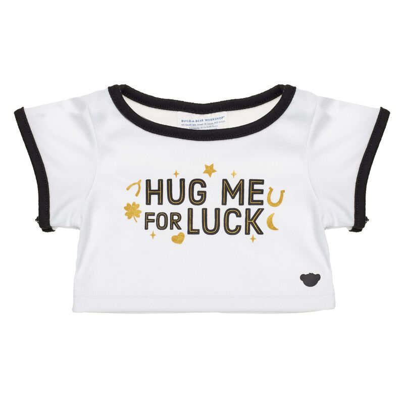 Online Exclusive "Hug Me for Luck" T-Shirt - Build-A-Bear Workshop®