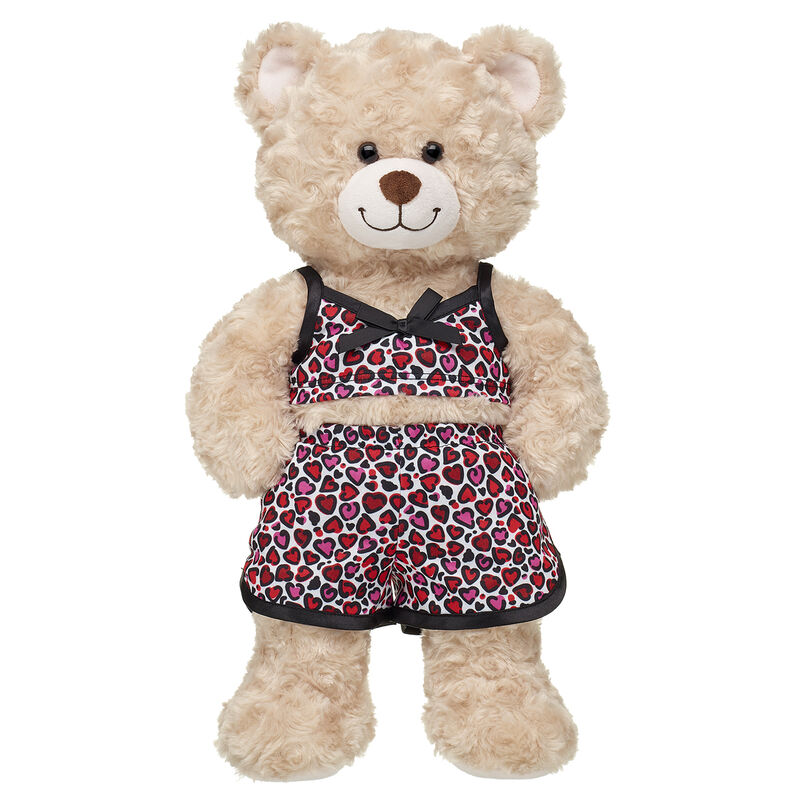 Online Exclusive Leopard Heart Sleep Set for Stuffed Animals - Build-A-Bear Workshop&reg;