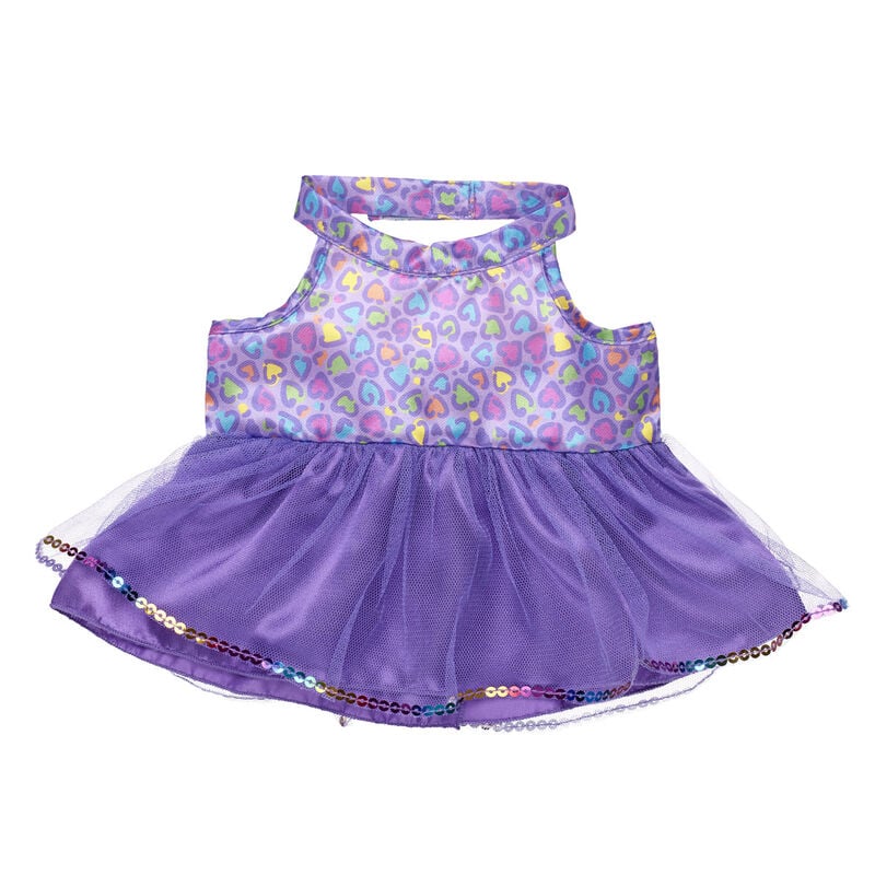 Rainbow Leopard Print Dress | Build-A-Bear