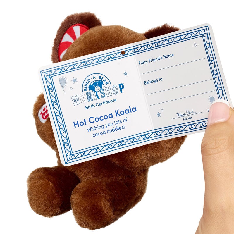 Mini Beans Hot Cocoa Koala Stuffed Animal plush by Build-A-Bear