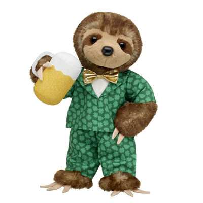 Brown Sloth St. Patrick's Day Gift Set