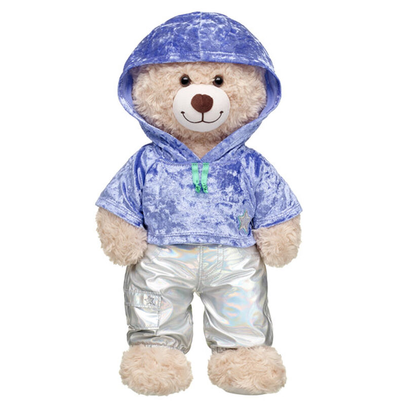 Honey Girls Hoodie and Holographic Pant Set