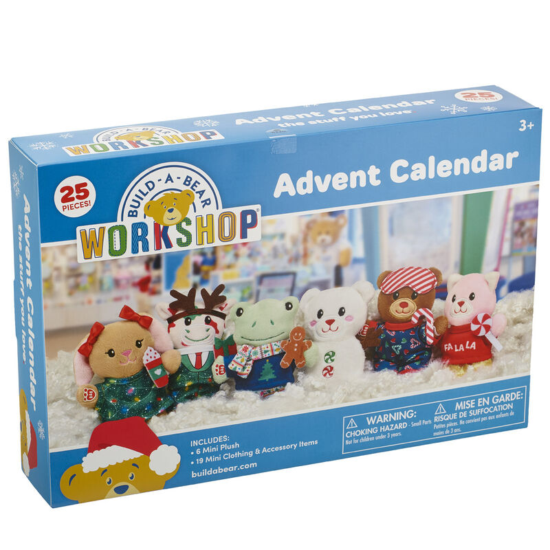 2025 Advent Calendar - 25 Pieces Included - Build-A-Bear Workshop&reg;
