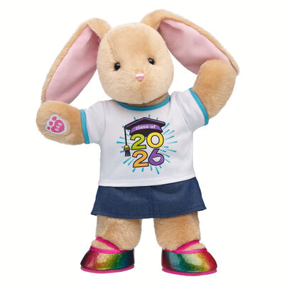 Pawlette&trade; Bunny Plush Class of 2026 Graduation Gift Set