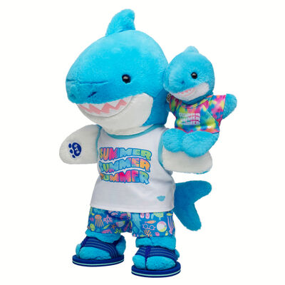 Chummy Shark Stuffed Animal Summer Mini Beans&reg; Gift Set