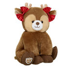 Online Exclusive Deer Stuffed Animal Red Bows Gift Set - Build-A-Bear Workshop&reg;