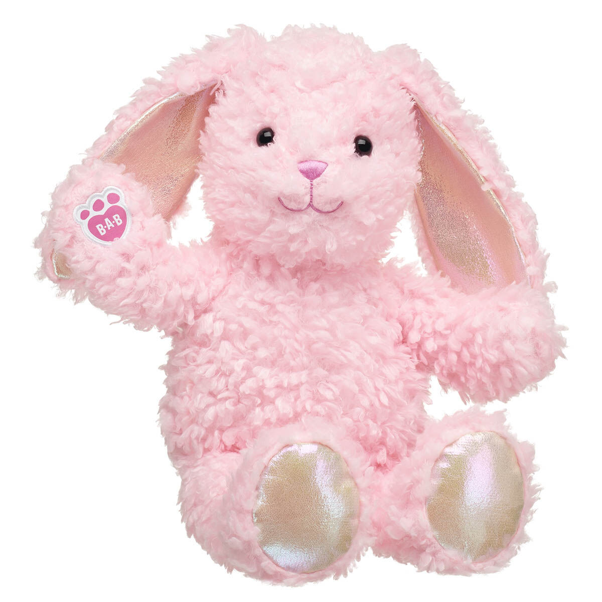 Pink Fluff Pawlette™ Bunny Plush