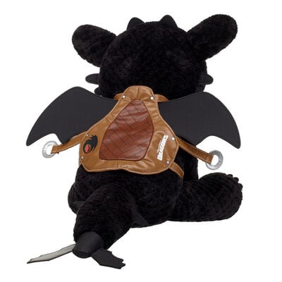 How to Train Your Dragon Toothless Plush with Saddle