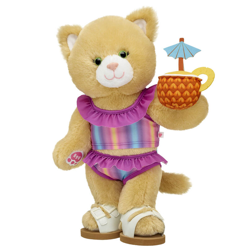 Online Exclusive Jennifur Cat Plush Summer Gift Set - Build-A-Bear Workshop&reg;