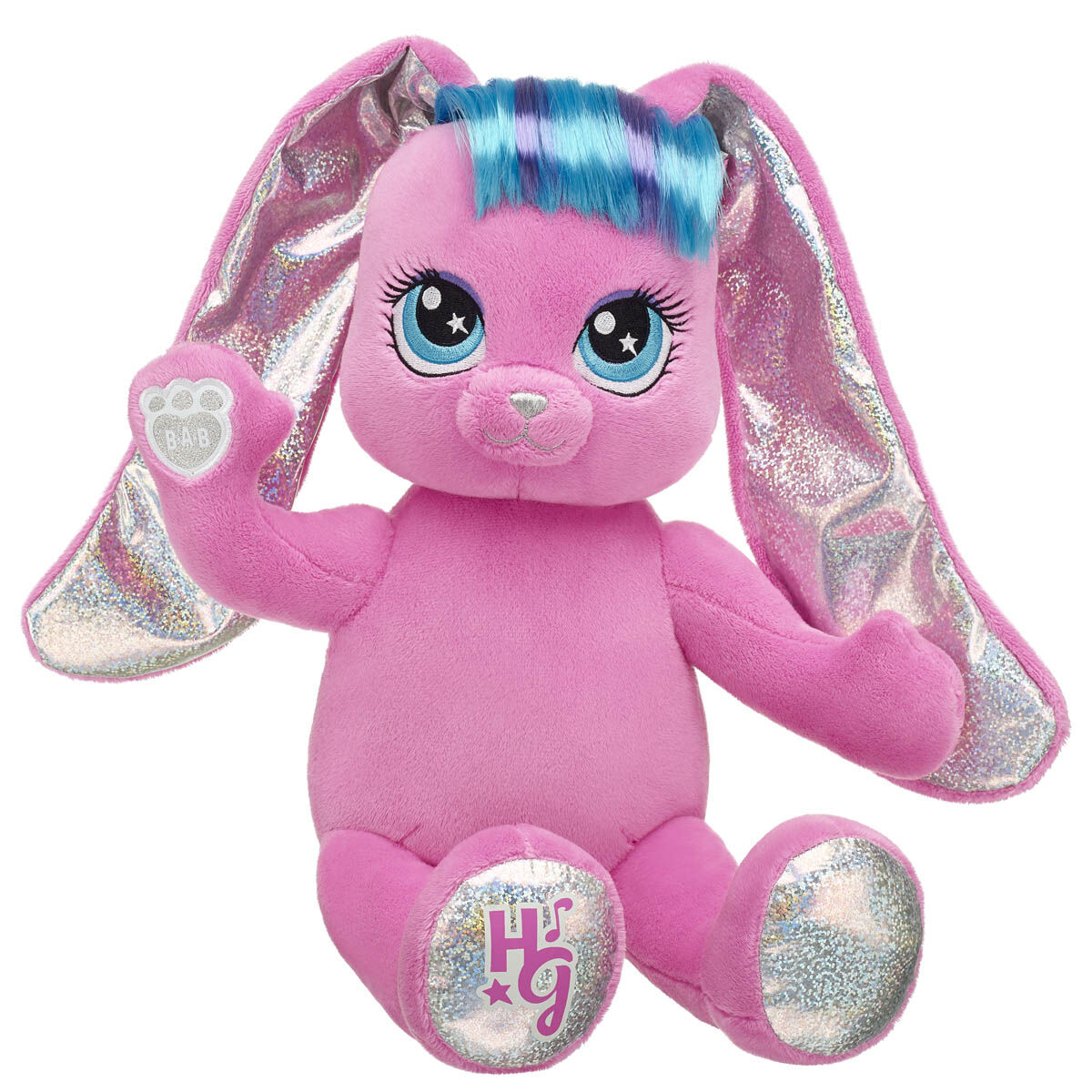 Honey Girls Risa Rabbit Sparkly Plush Toy Gift Set
