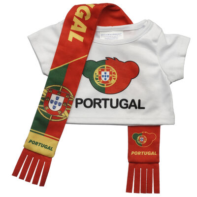 Portugal Scarf and T-Shirt Set
