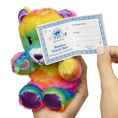Build-A-Bear Mini Beans&reg; Rainbow Friends Teddy Bear 