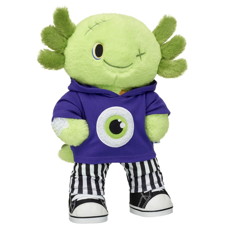 Zombie Axolotl Stuffed Animal Halloween Gift Set - Build-A-Bear Workshop®
