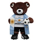 Let's Goal Bear Argentina Gift Set plush by Build-A-Bear