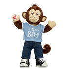 Smiley Monkey Stuffed Animal "It's a Boy" Gift Set - Build-A-Bear Workshop®