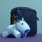 Blueberry Capybara Bag Charm plush by Build-A-Bear