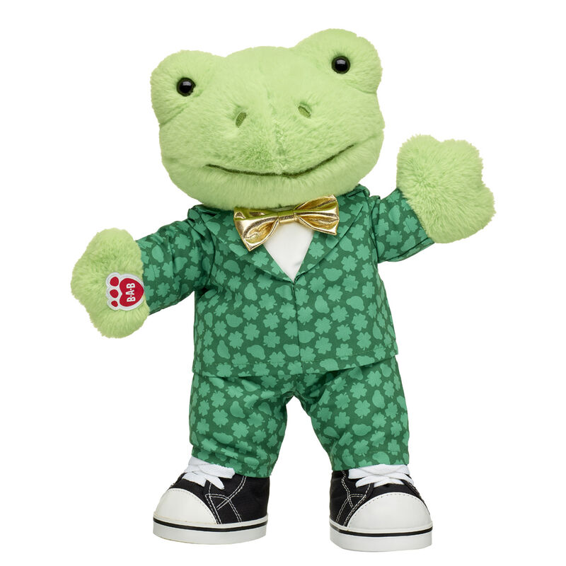 Spring Green Frog St. Patrick's Day Gift Set - Build-A-Bear Workshop&reg;