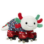Festive Fun Axolotl Stuffed Animal Skates Gift Set 