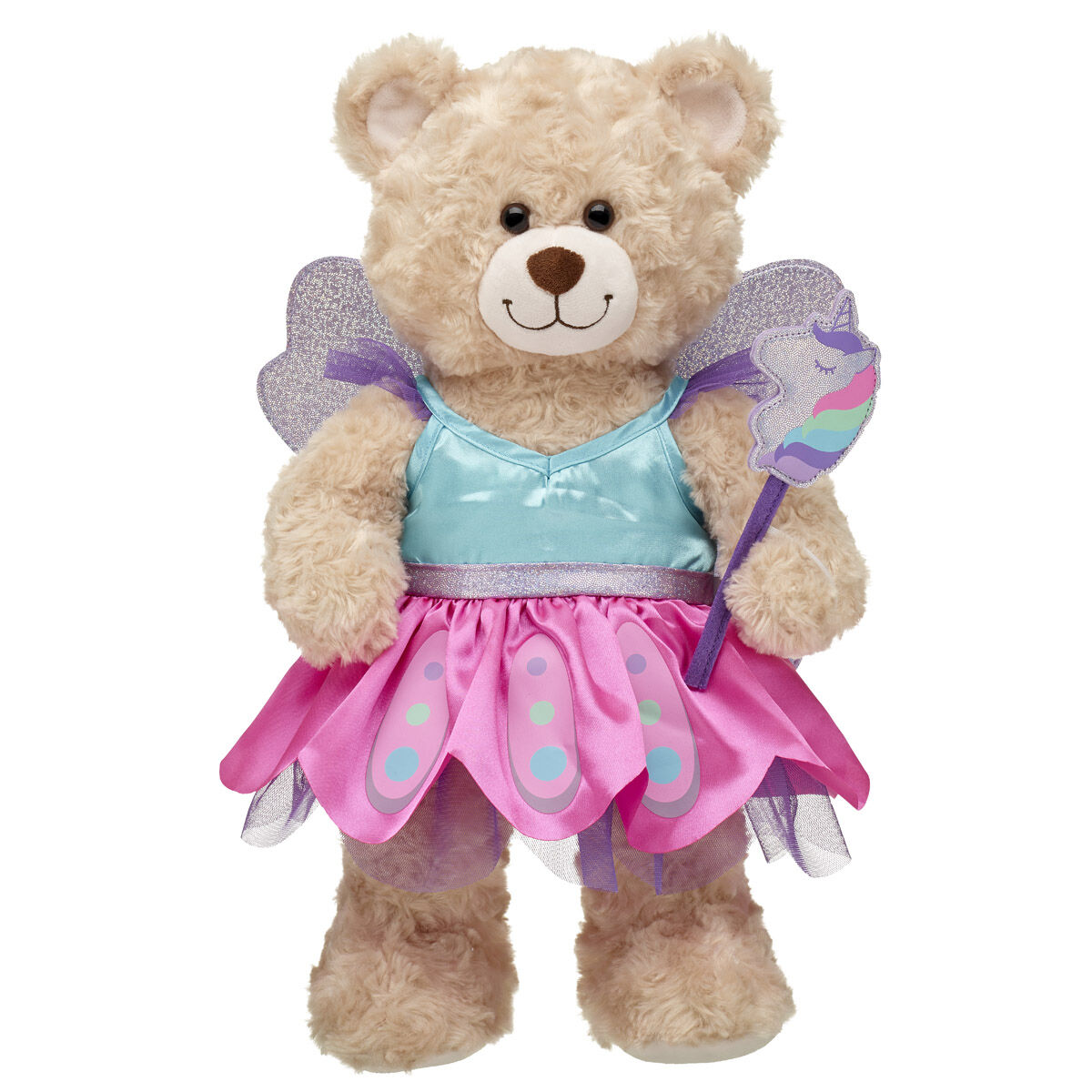 Fairy Dress with Wings and Unicorn Wand