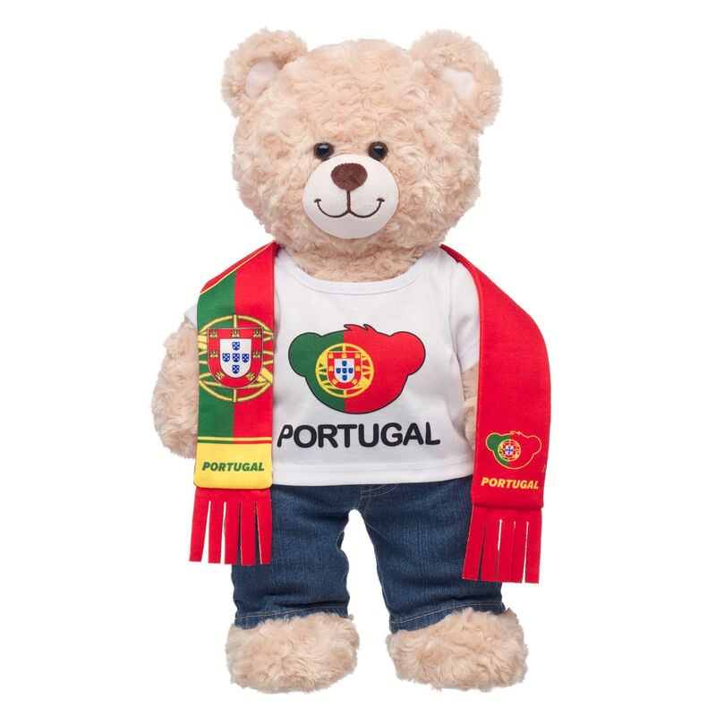 Portugal Scarf and T-Shirt Set by Build-A-Bear