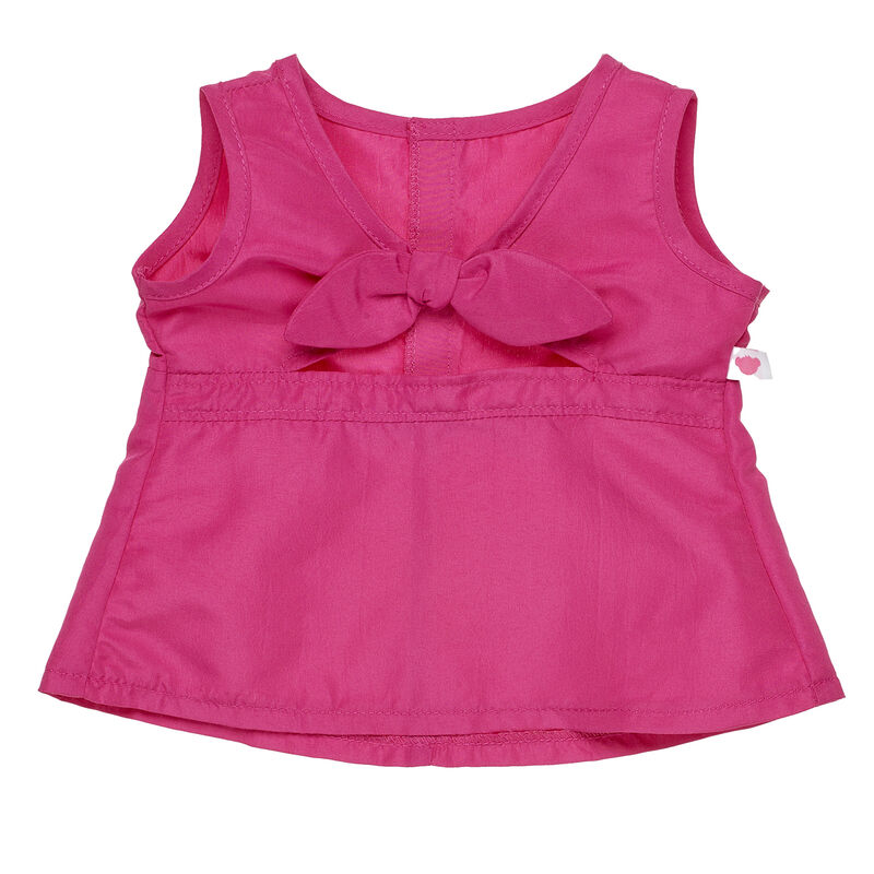 Fuchsia Tie Cutout Dress - Shop Online at Build-A-Bear®