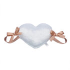 Online Exclusive White Heart Wristie with Sound Pocket