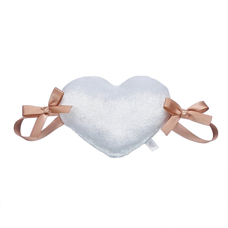 Online Exclusive White Heart Wristie with Sound Pocket