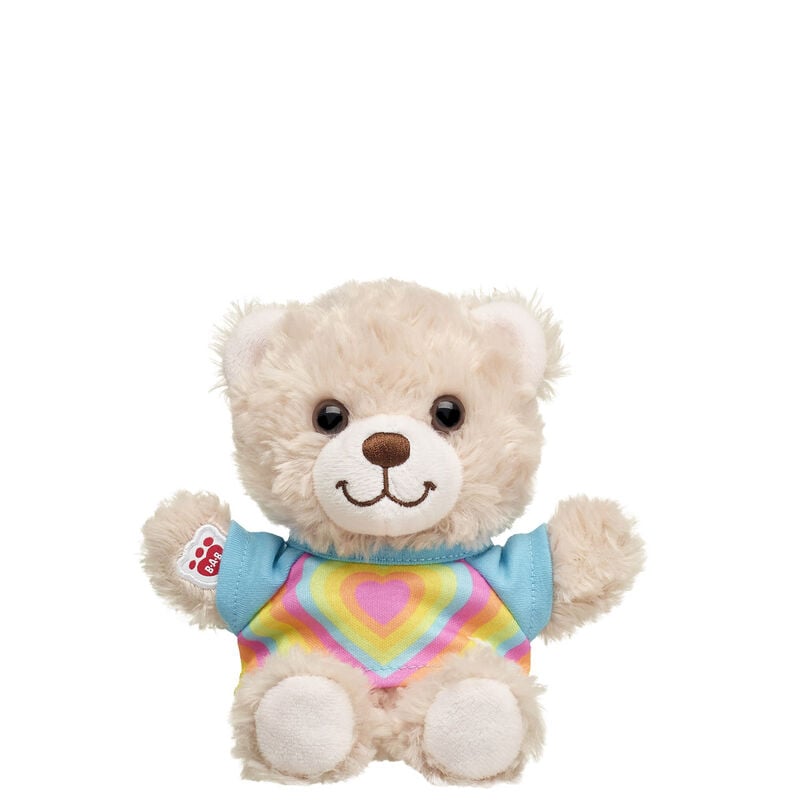 Rainbow Heart T-Shirt for Mini Stuffed Animals - Build-A-Bear Workshop&reg;