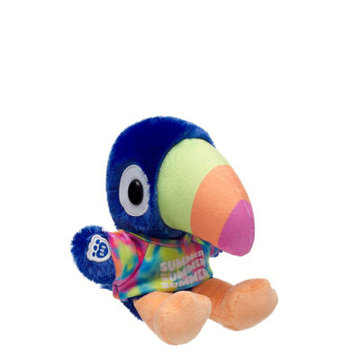 Build-A-Bear Mini Beans&reg; Too Cute Toucan Stuffed Animal with T-Shirt