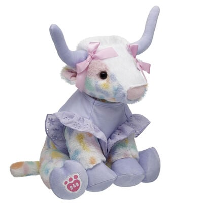 Spring Pastures Longhorn Stuffed Animal Gift Set