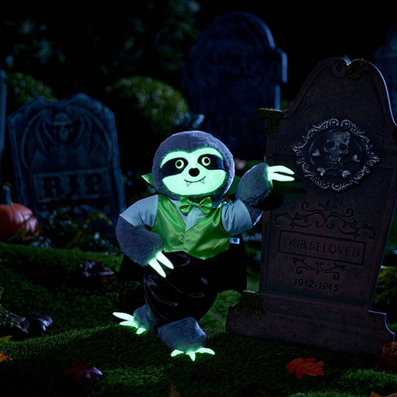 Vampire Glow Sloth Stuffed Animal - Build-A-Bear Workshop&reg;