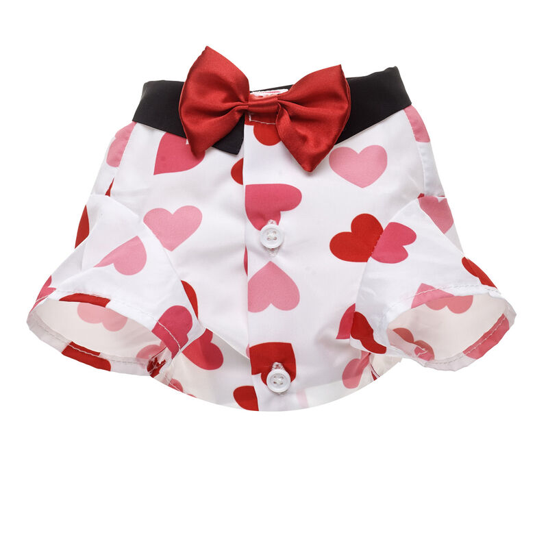 Red and Pink Hearts Top by Build-A-Bear