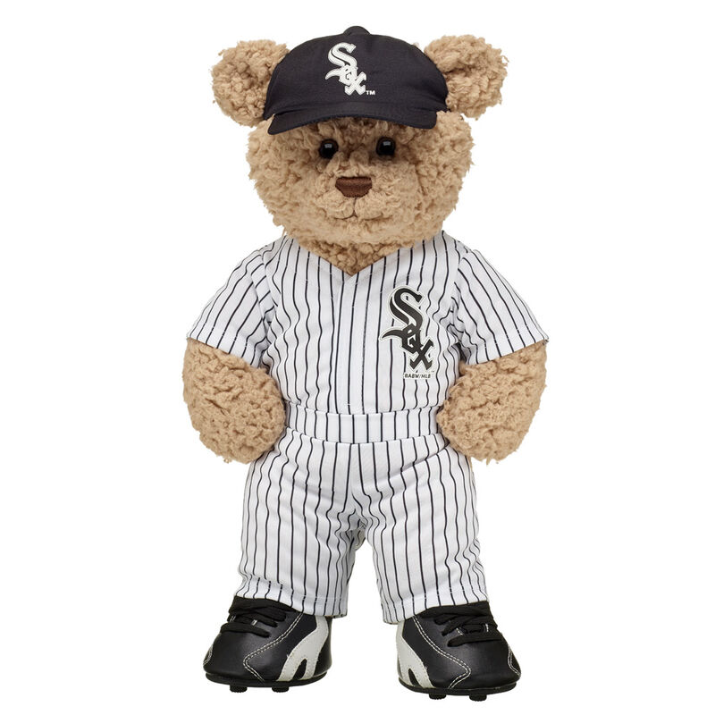 Chicago White Sox Timeless Teddy Bear Baseball Gift Set