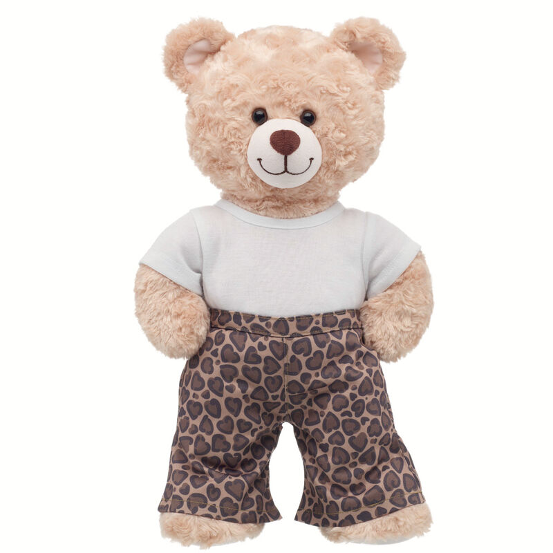 Leopard Print Jeans by Build-A-Bear