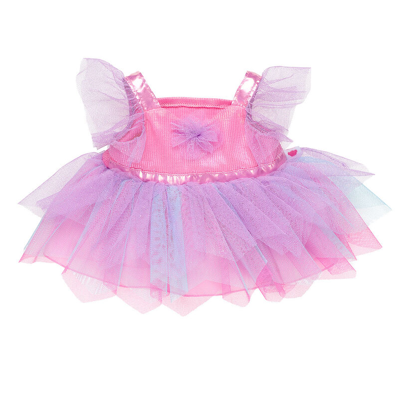Sparkly Pink Flower Dress