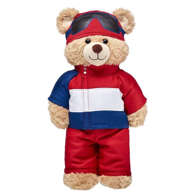 Red Snowboarding Suit by Build-A-Bear