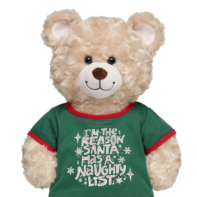 "Glisten and the Merry Mission" Naughty List T-Shirt - Build-A-Bear Workshop®