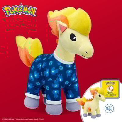 Pok&eacute;mon Ponyta Plush with 5-in-1 Sound