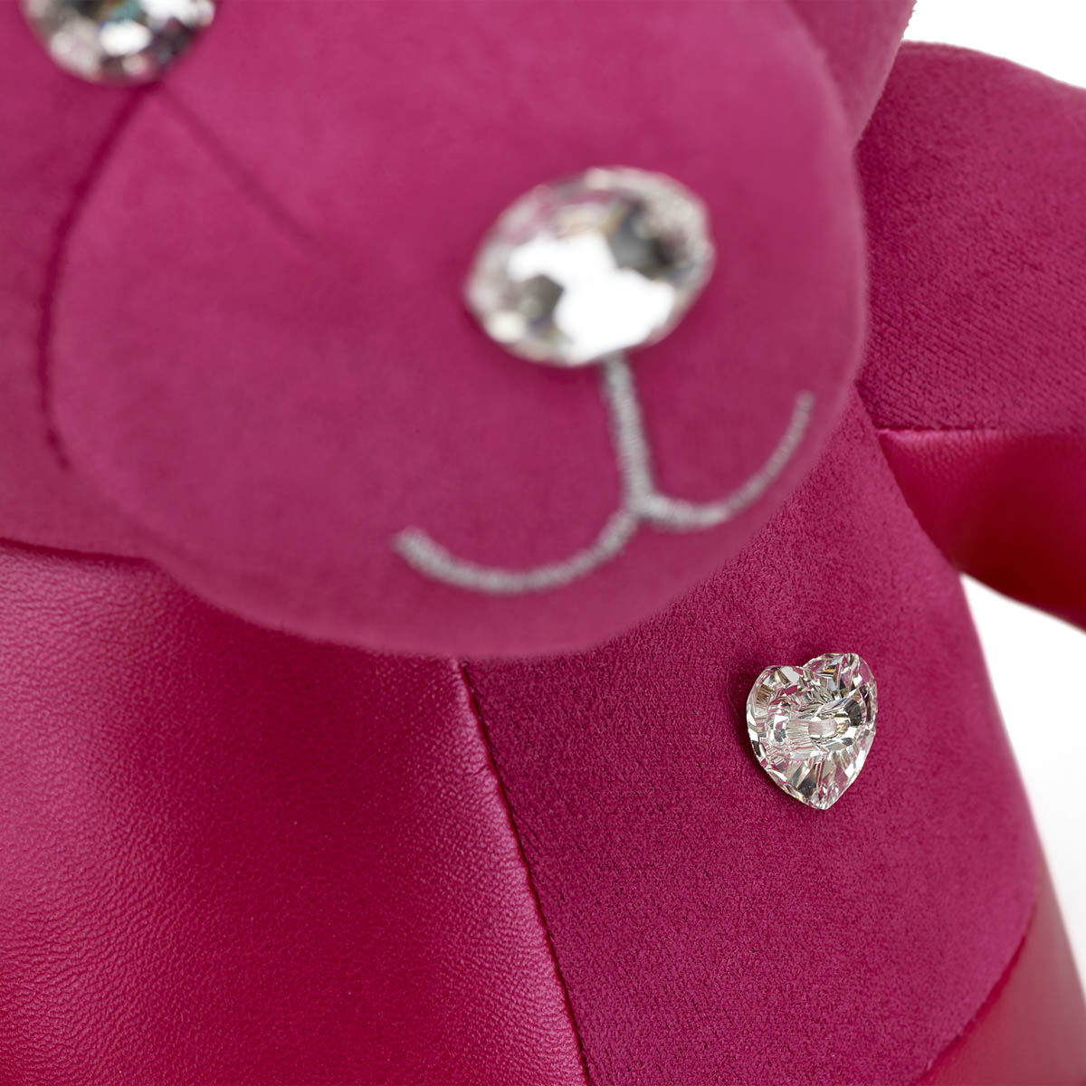 Shimmering Heart Build-A-Bear Collectible Featuring Swarovski® crystals and pearls