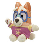 Bingo plush soft toy with Swim Shirt and Goggle Set by Build-A-Bear
